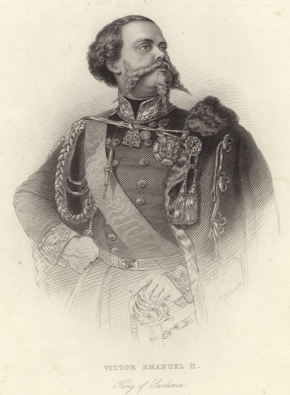 Victor Emmanuel II av Sardinien av English School