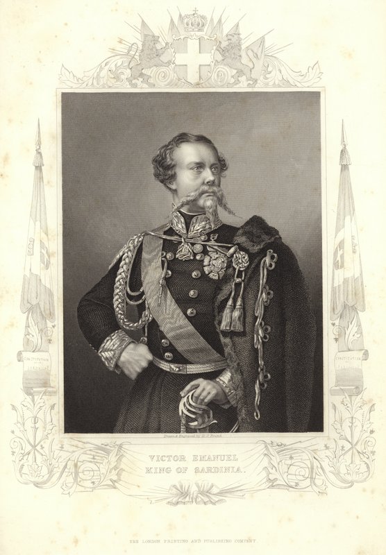 Victor Emmanuel II av Sardinien av English School