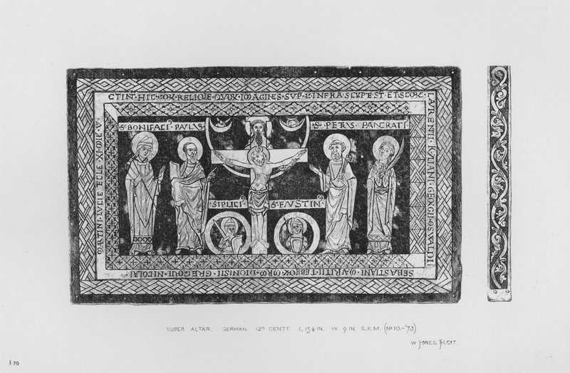 Victoria And Albert Museum: Super Altar, tyskt, 1100-talet av English School