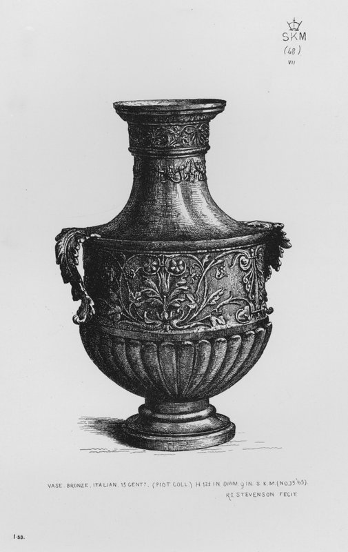 Victoria And Albert Museum: Vas, brons, italiensk, 1400-tal av English School