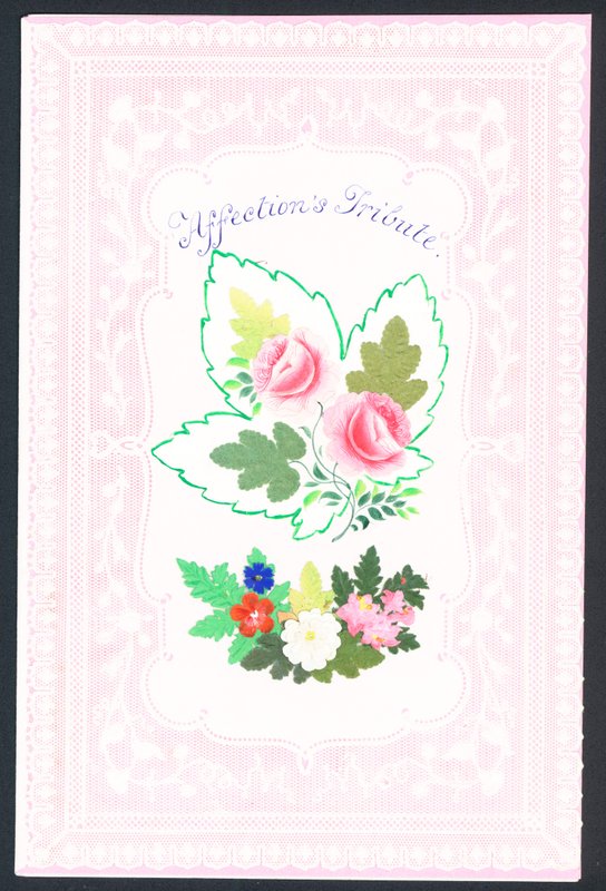 Viktoriansk Valentin av English School