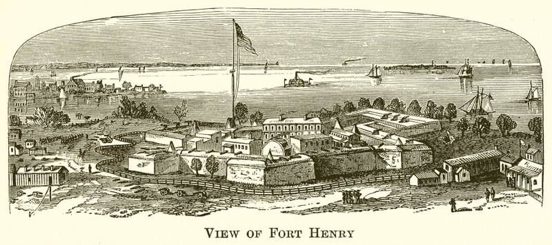 Utsikt över Fort Henry av English School