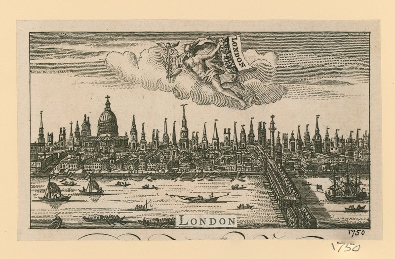 Utsikt över London av English School