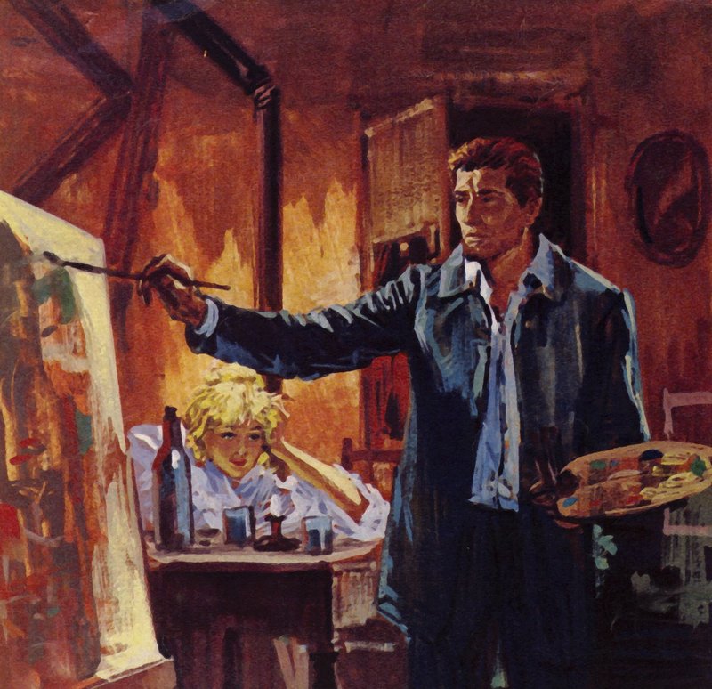 Vincent Van Gogh flyttade till Haag där han började måla av English School
