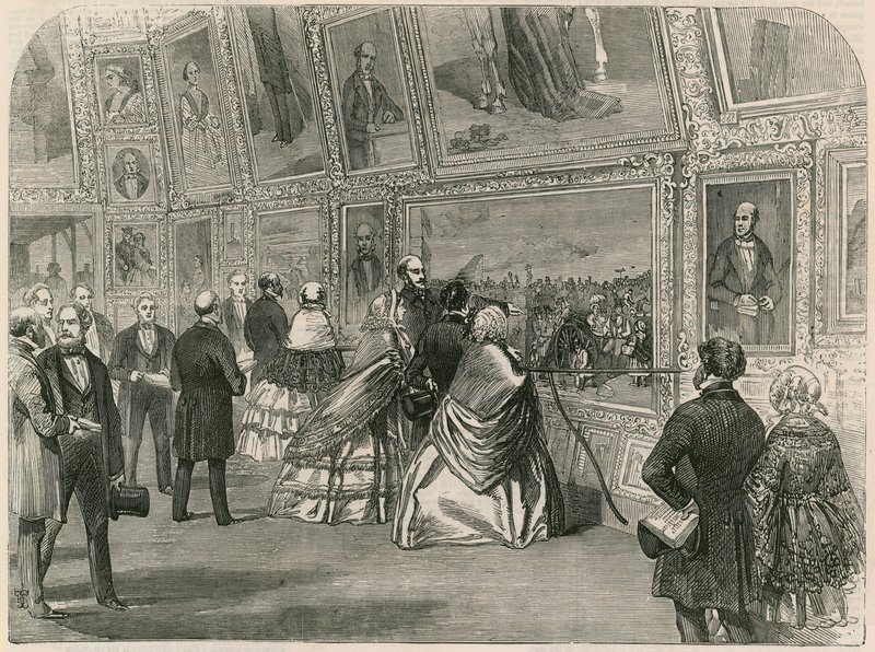 Besök av Hennes Majestät, Prins Albert och drottningen av Portugal på Royal Academy av English School