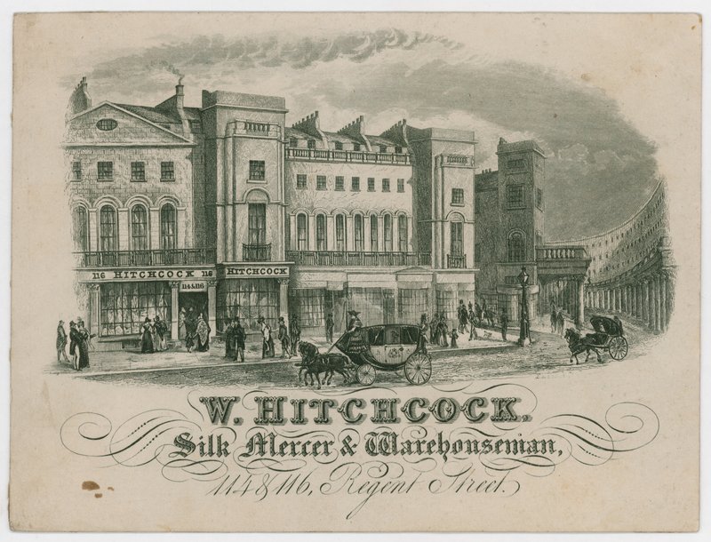 M Hitchcock, byteskort av English School