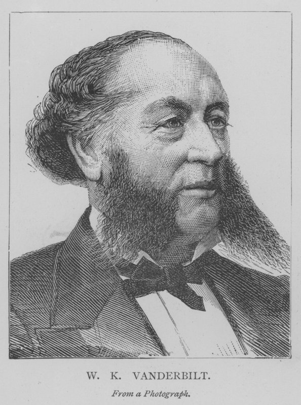 W K Vanderbilt (gravyr) av English School