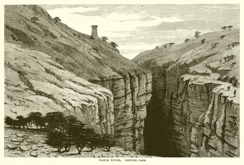 Vakttornet. Khyber Pass av English School
