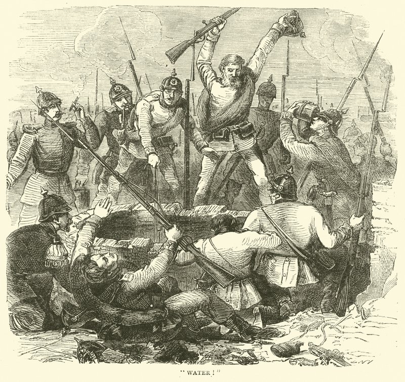 Vatten!, januari 1871 av English School