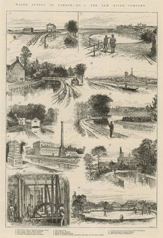 Londons vattenförsörjning: The New River Company av English School