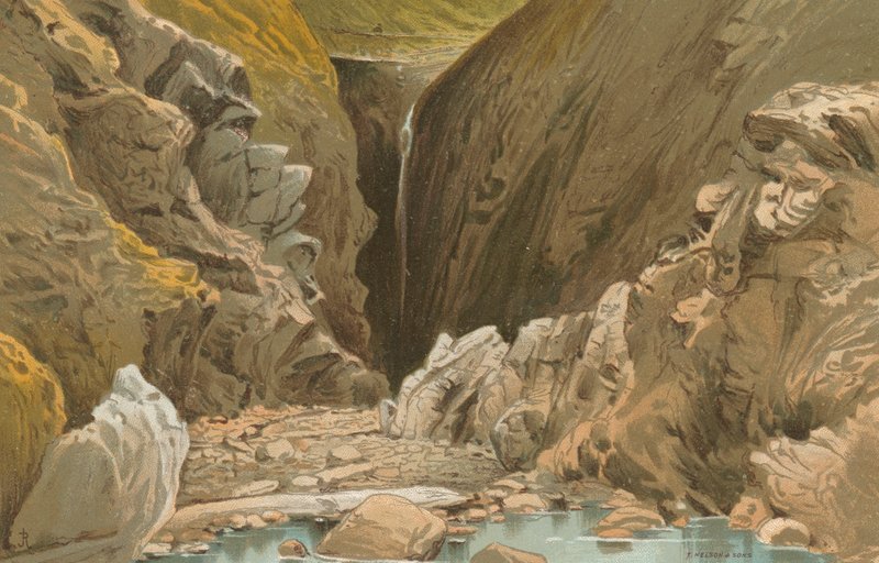Waterfall Cave, Plemont--Jerseyswed av English School