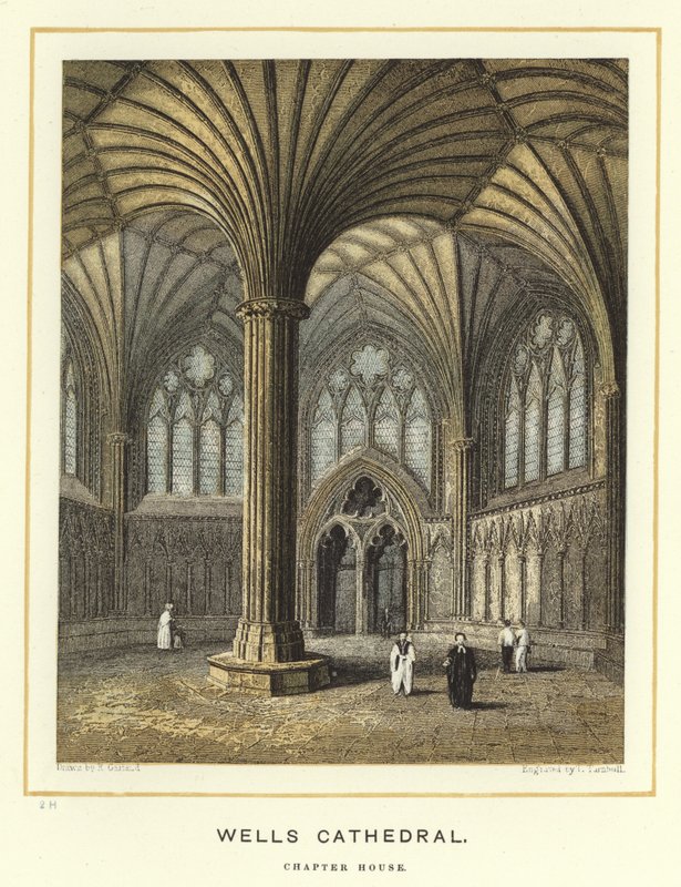 Wells Cathedral, kapitelhus av English School