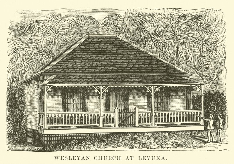 Wesleyan Church i Levuka av English School