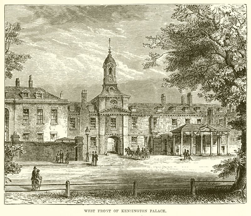 West Front of Kensington Palace av English School
