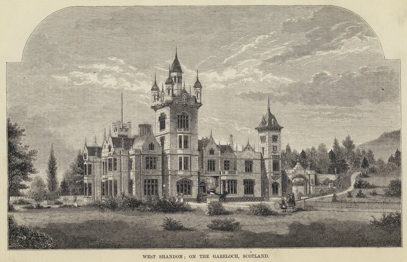 West Shandon, on tha Grayloch, Skottland (Angerwing) av English School