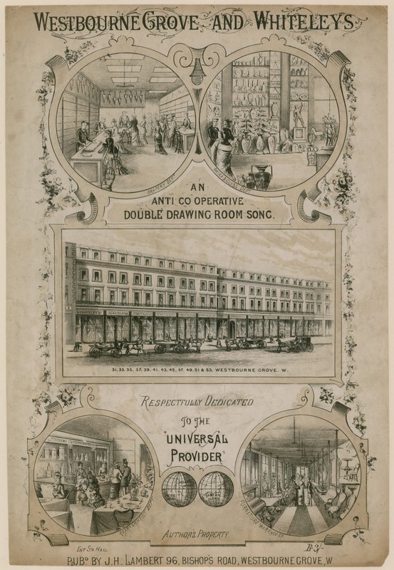 Westbourne Grove och Whiteleys av English School