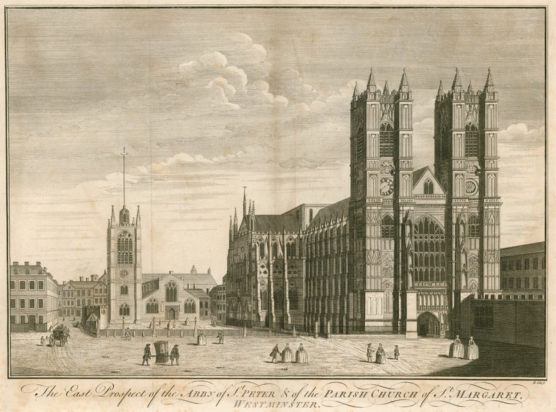Westminster Abbey, London av English School