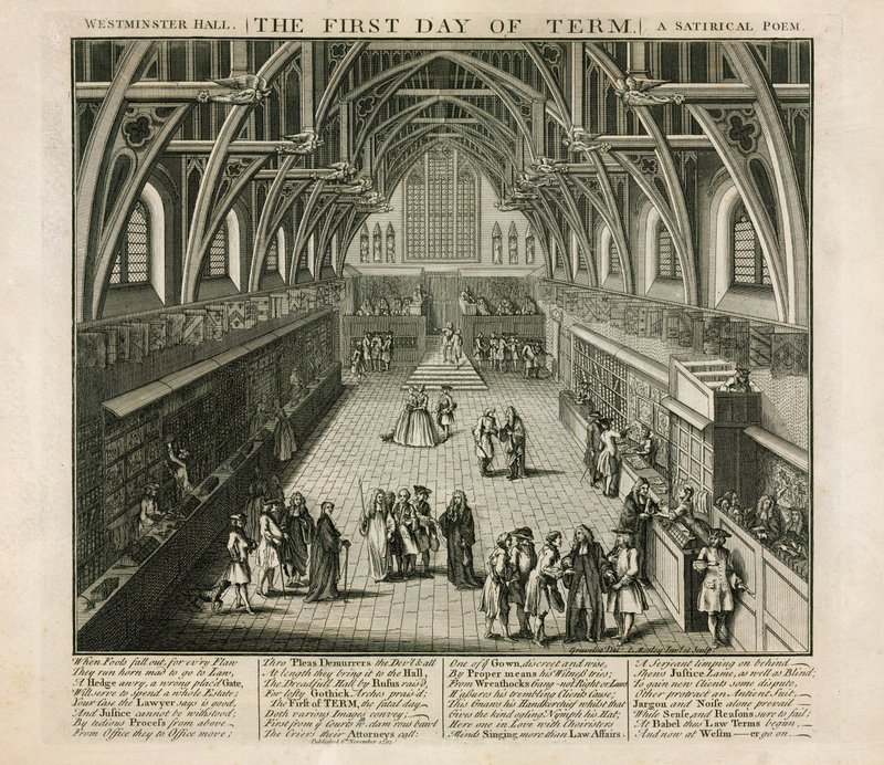 Westminster Hall, The First Day of Term, A Satirical Poem av English School