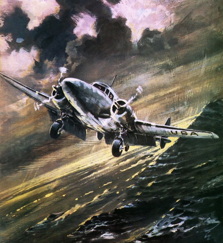 Vad hände med Amelia Earhart av English School