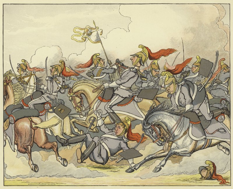 Där varje häst bär sina befallande tyglar och kan styra sin kurs som han själv behagar Richard III, Akt II, Scen 2 av English School