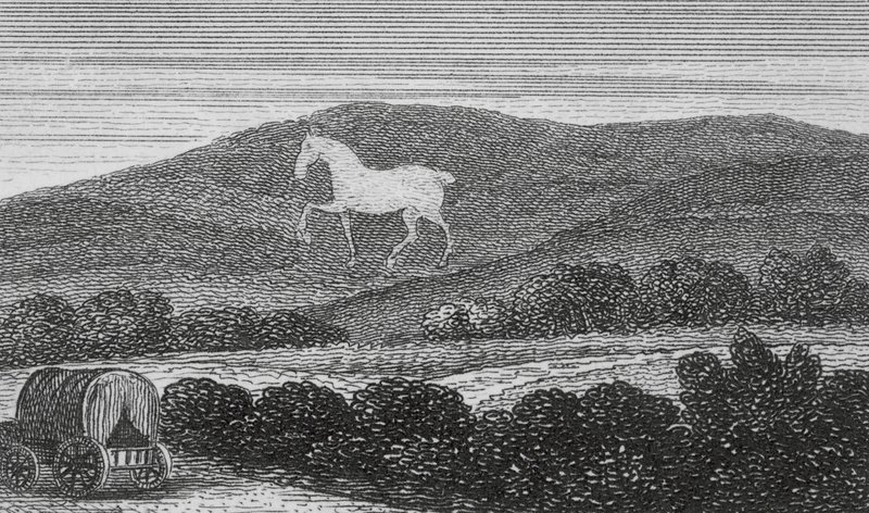 White Horse Vale, Berkshire (gravyr) av English School