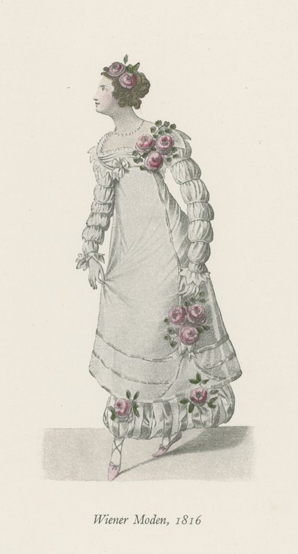 Wiens mode, 1816 av English School