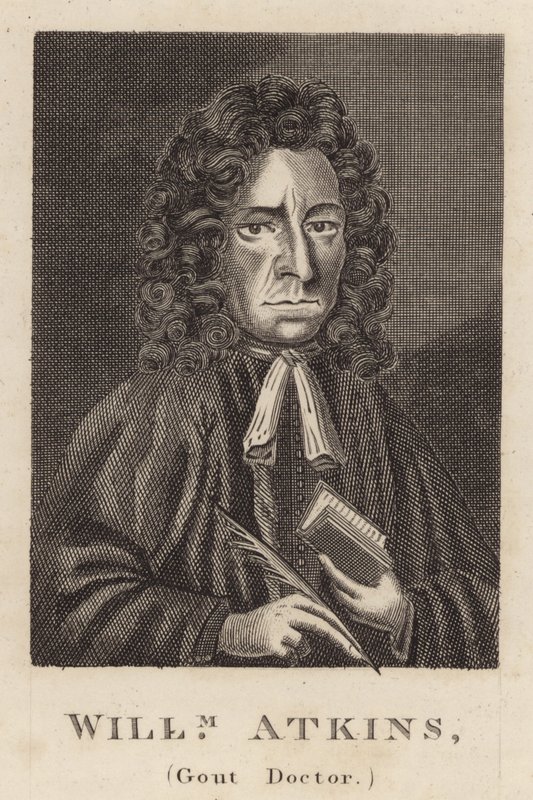 William Atkins, giktläkare av English School