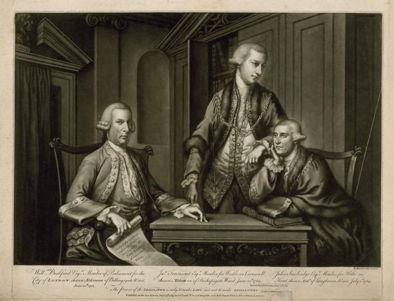 William Beckford, James Townsend och John Sawbridge av English School