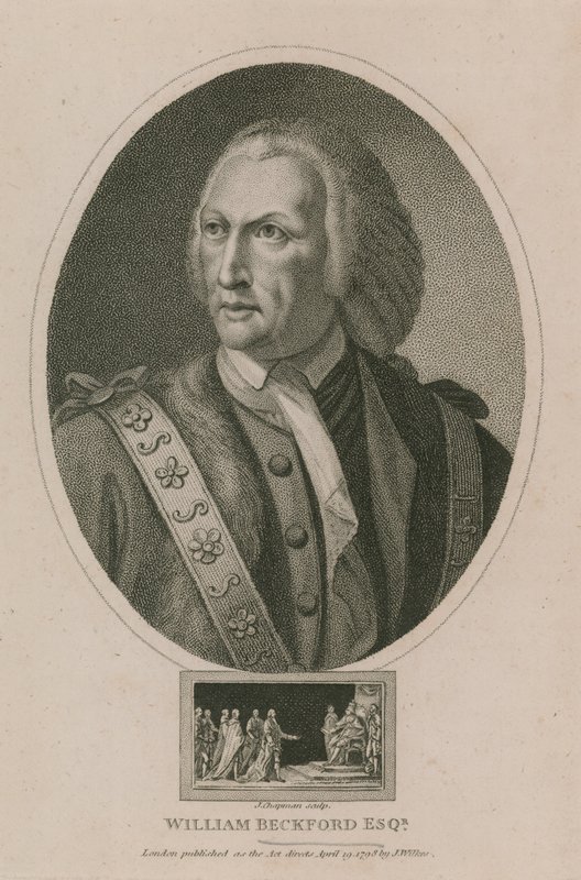 William Beckford, borgmästare i London 1756 av English School