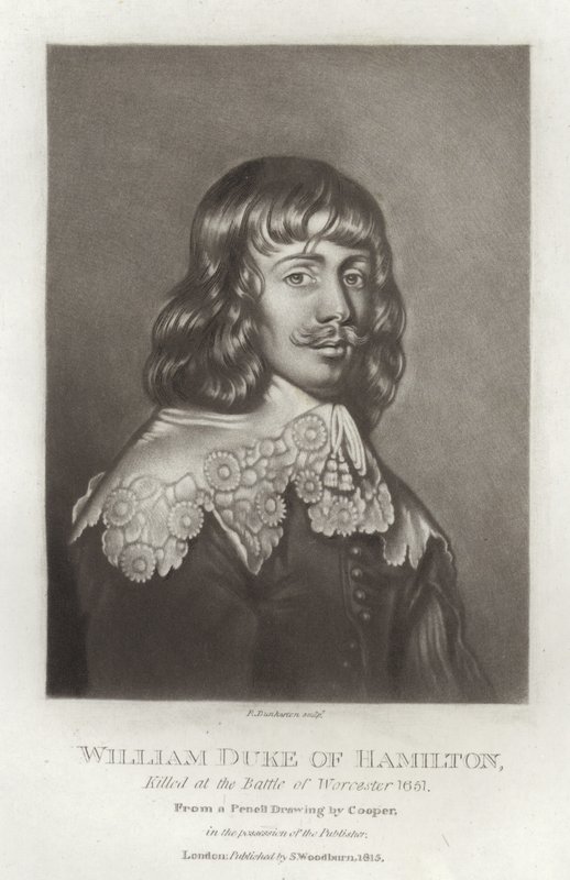 William hertig av Hamilton av English School