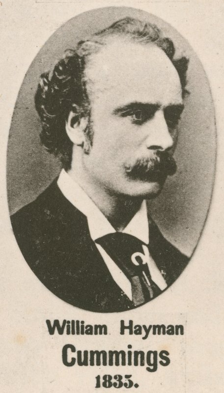 William Hayman Cummings (gravyr) av English School