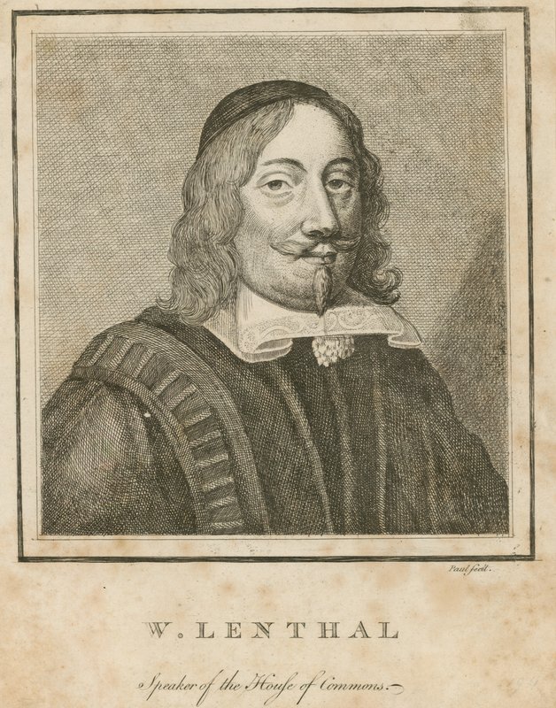 William Lenthal, talman för underhuset av English School