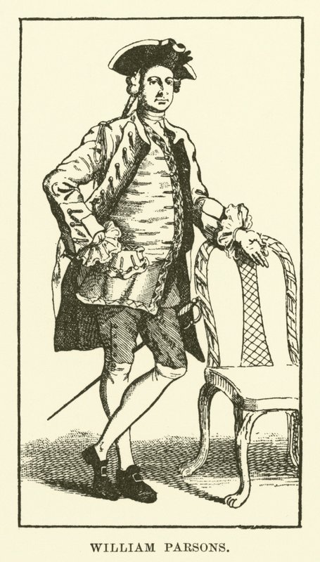 William Parsons (gravyr) av English School