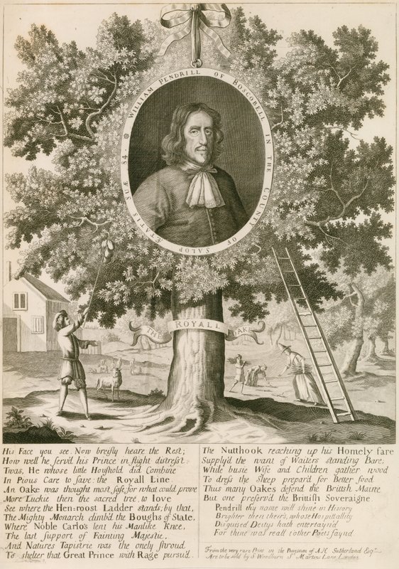 William Pendrill och Royal Oak av English School