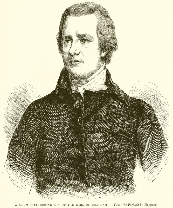 William Pitt, andra son till earlen av Chatham av English School