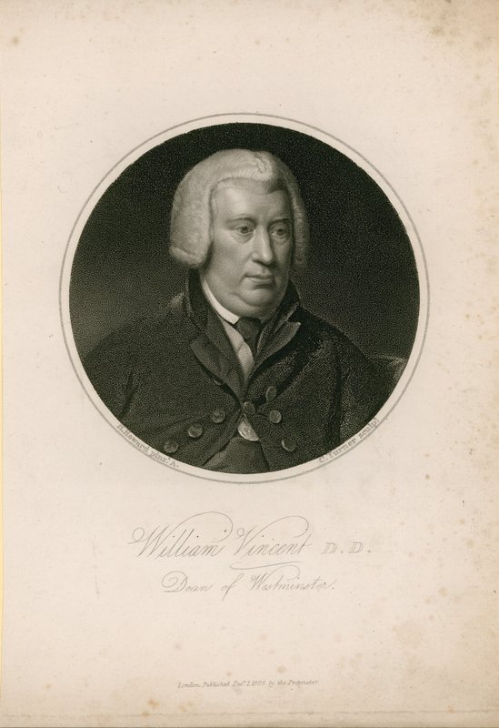 William Vincent, dekanus i Westminster av English School