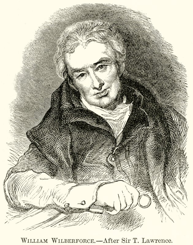 William Wilberforce. Efter Sir T. Lawrence (gravyr) av English School