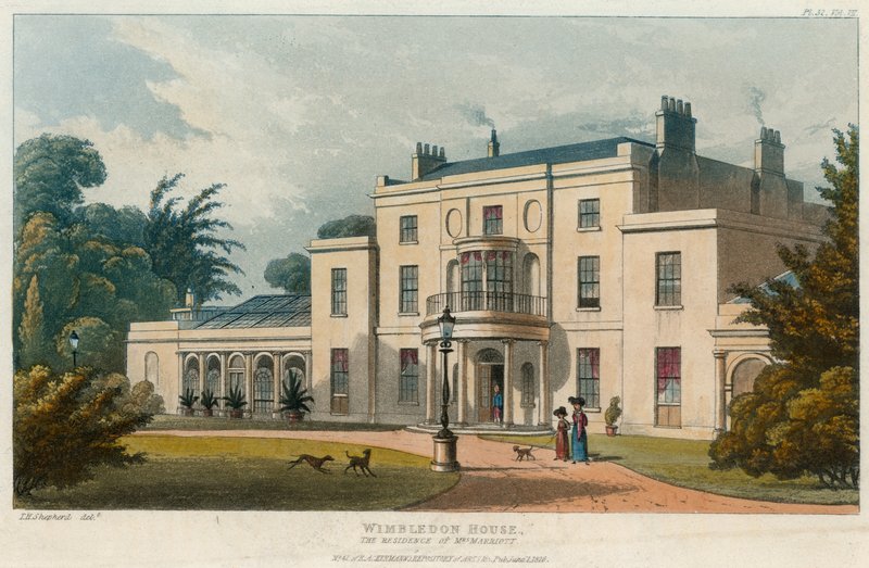 Wimbledon House, fru Marriotts bostad av English School
