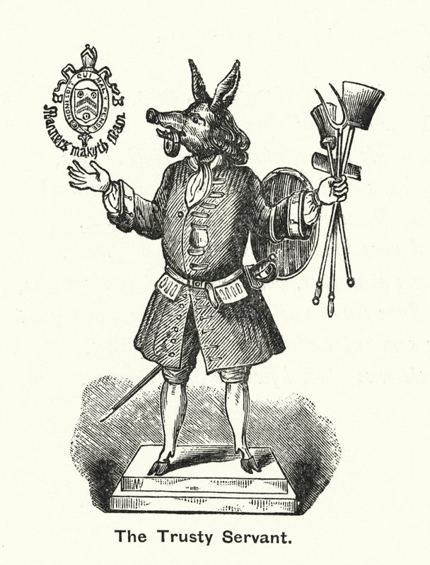 Winchester College: The Trusty Servant (gravyr) av English School