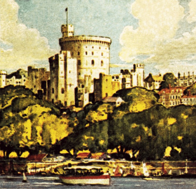 Windsor Castle av English School