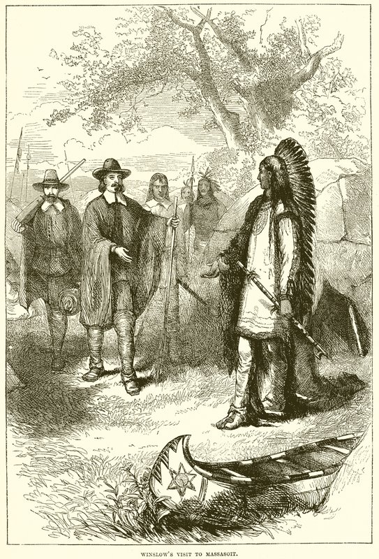 Winslows besök i Massasoit av English School