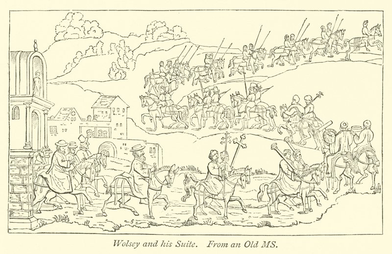 Wolsey och hans svit av English School