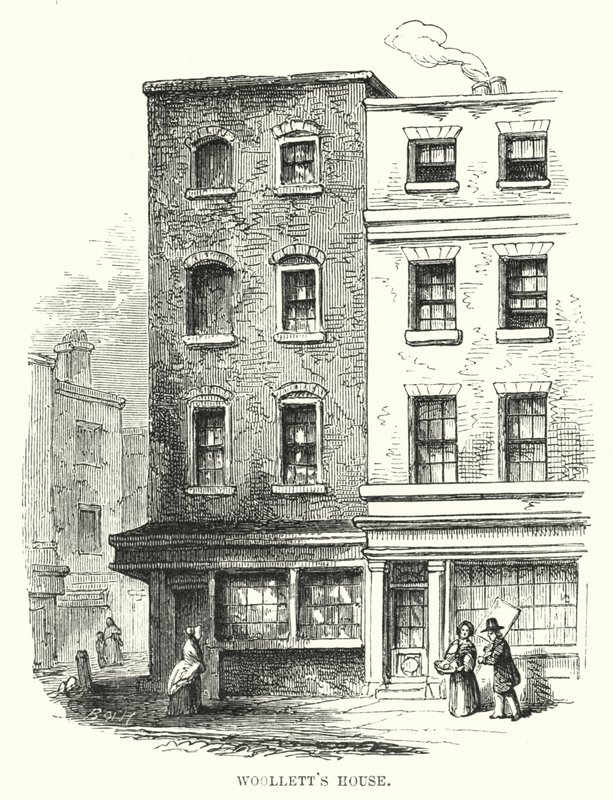 Woolletts hus (gravyr) av English School