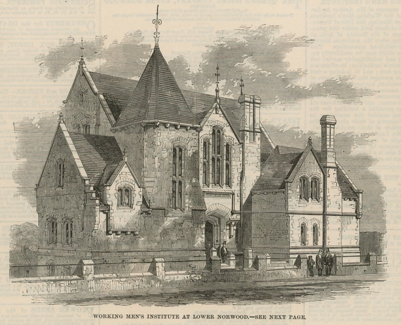 Working Mens Institute vid Lower Norwood av English School