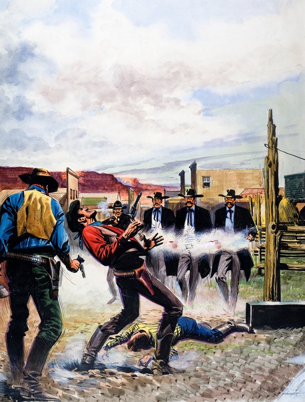 Wyatt Earp och slaget vid OK Corral av English School