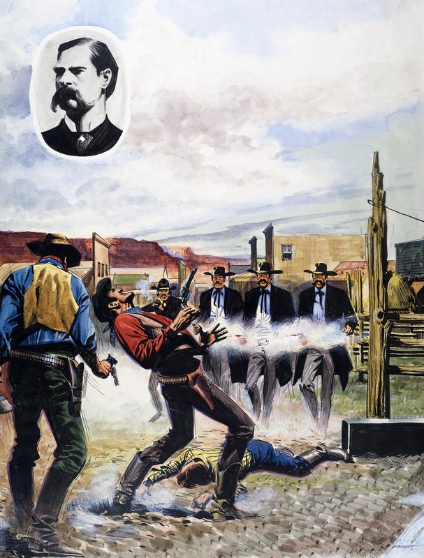 Wyatt Earp och slaget vid OK Corral av English School