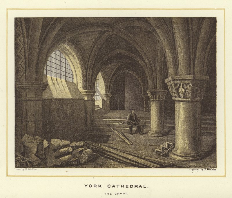 York Cathedral, kryptan av English School