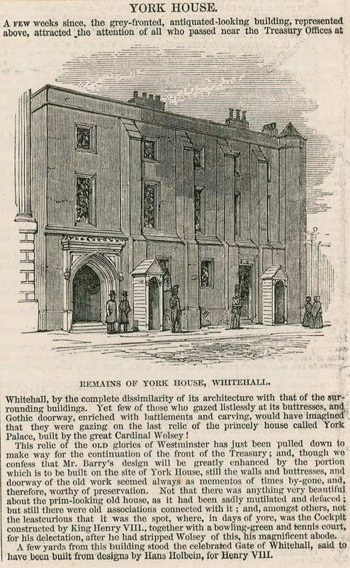 York House, Whitehall av English School