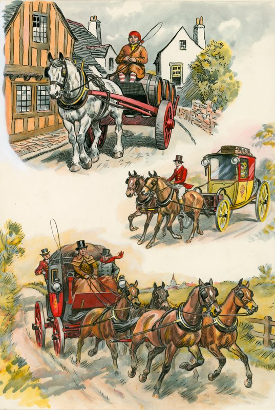 Hästar av Eric Parker