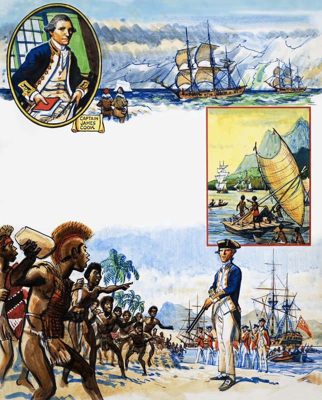 Scrapbook of the British Sailor: Upptäcktsresor av Eric Parker